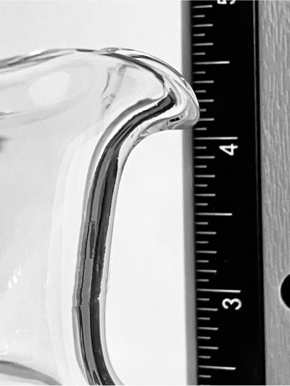 SIMON PEARCE Meriden CREAMER / Hand-Blown Glass / AMERICAN MADE / Discontinued - Picture 7 of 8